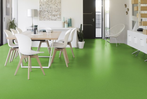 Linoleum Gerflor Lino Art 0030 Apple Green roheline_2