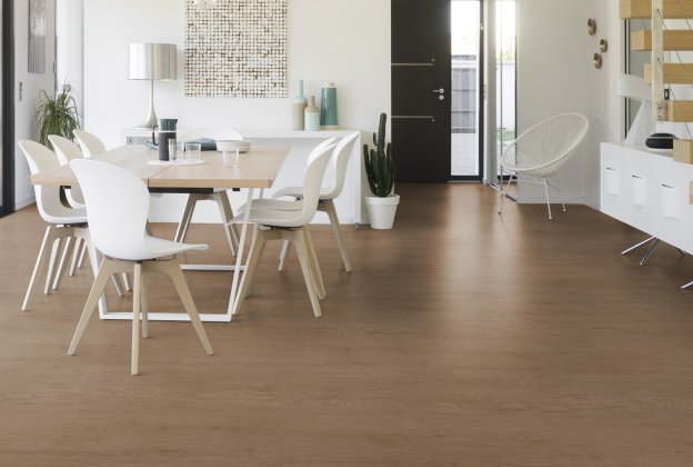 PVC äriruumi Gerflor Taralay Initial Compact 0980 Twist Brown pruun_2