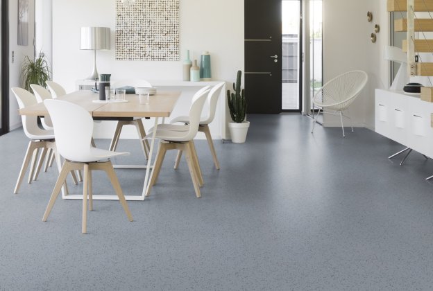 Elektrit juhtiv PVC Gerflor Mipolam Elegance EL5 0352 Grey hall_2