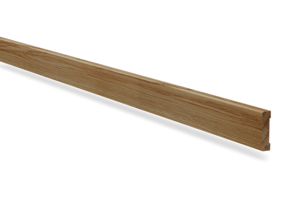 Katteliist nr 33 - 15 x 58 mm tamm, mänd, valge   _1
