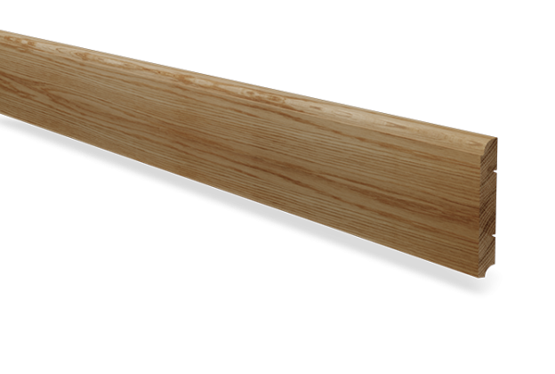 Põrandaliist nr 4 - 16 x 110 mm tamm, mänd, valge    _1