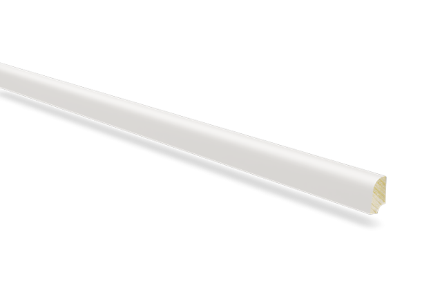 Põrandaliist nr 6 - 19 x 38 mm tamm, mänd, valge  _3