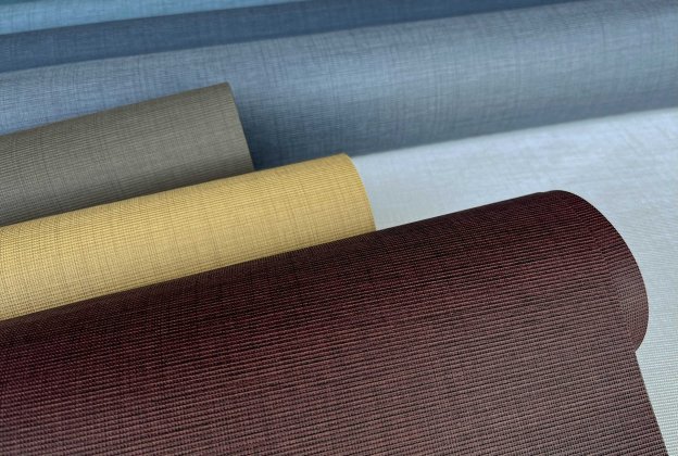 Vinüülseinakate Muraspec Muslin-13536 sinine/ roheline_3