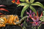 Vinüülseinakate Muraspec Panthera-13429 taimed/ loodus/ loomad  _2
