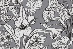 Vinüülseinakate Muraspec Florals & Botanics-LTD00930 Taimed  _1