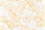 Veekindel PVC- põhine seinakate Shower System "Mural Calypso" 7013 Ginko Snow Gold valge/ oranź_1