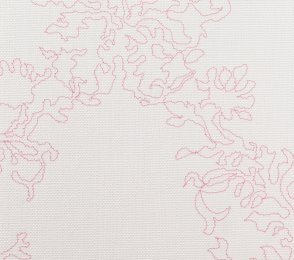 Tekstiiltapeet Vescom Xorel Silhouette Embroider 2531.01 roosa